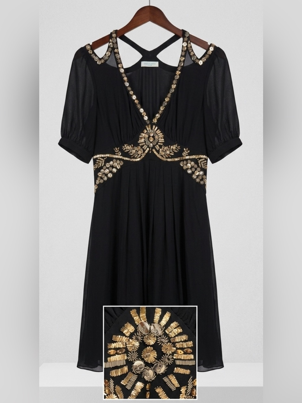 Y2K - Vintage Emilio Pucci Silk Black Dress